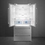 SMEG Frigorífico americano - SMEG FQ55FXDE, No Frost, Dinámico (con ventilador), Altura 1825 mm, Capacidad 539 l, Efecto inox - Imagen 2