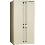SMEG Frigorífico americano - SMEG FQ960P6, No Frost, Altura 1870 mm, Crema