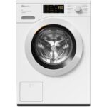 MIELE Lavadora carga frontal - Miele WCB380 WCS, 8 kg, 1400 rpm, 11 programas, QuickPowerWash, SteamCare, Blanco loto