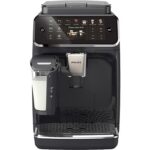 PHILIPS Cafetera superautomática - Philips EP4441/50, LatteGo, Pantalla táctil, 12 ajustes, Función QuickStart, 15 bar, 1500 W, Filtro AquaClean, 1.8