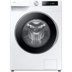 SAMSUNG Lavadora carga frontal - Samsung WW90DG6U85LEU3, 9 kg, 1400 rpm, Autodosificación, AI EcoBubble™, AI Wash, Blanco