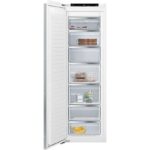SIEMENS Congelador vertical - Siemens GI81NACE0, Serie IQ500, 212 l, 177.2 cm, No Frost, Cierre SoftClose, Sin panelar