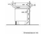 BOSCH Placa inducción - Bosch PID675HC1E, 3 zonas, Zona de cocción triple de 32 cm, 60 cm, Direct select, PerfectFry Plus, Negro - Imagen 8