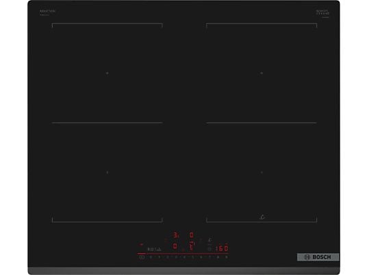 1572846_1 BOSCH Placa inducción - Bosch PVQ631HC1E, 4 zonas, 30 x 21 cm, 59.2 cm, Negro - Imagen 1