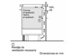 BOSCH Placa inducción - Bosch PVQ631HC1E, 4 zonas, 30 x 21 cm, 59.2 cm, Negro - Imagen 8