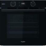 WHIRLPOOL Horno - Whirlpool OMSR58RU1SB, Multifunción, Pirolítico e hidrolítico, función Vapor +,71 l, 59.5 cm, Smart Clean, Cook3, Negro