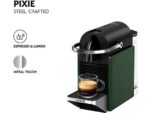 KRUPS Cafetera de cápsulas - Krups Pixie Redesign Green XN3063, 1260 W, 19 Bar, Calentamiento rápido, 0.7 L, 2 Opciones de café, Apagado automático, V - Imagen 4