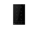 TEKA Placa vitrocerámica - Teka TZC 32000 TTC BK, 2 zonas de cocción, 30 cm, Negro