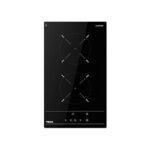 TEKA Placa vitrocerámica - Teka TZC 32000 TTC BK, 2 zonas de cocción, 30 cm, Negro