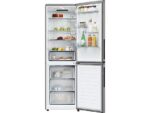 CANDY Frigorífico combi - Candy Fresco 300 CNCQ2T618EX, No Frost, 185 cm, 355 l, Zona Fresh 0°C, Circle Fresh, Inox - Imagen 3