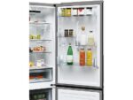 CANDY Frigorífico combi - Candy Fresco 300 CNCQ2T618EX, No Frost, 185 cm, 355 l, Zona Fresh 0°C, Circle Fresh, Inox - Imagen 7