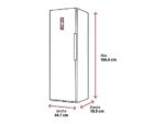 BEKO Congelador vertical - Beko B3RFNE314W, 286 l, 186.5 cm, No Frost, 4 Estrellas, Iluminación LED, Blanco - Imagen 2