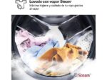 LG Lavadora carga frontal - LG F0P3CYV2W, 20 kg, 1000 rpm, 14 programas, TurboWash™ 360˚, Steam™, Blanco - Imagen 8