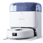 ECOVACS Robot friegasuelos - ECOVACS Deebot Mini Blue, 40,00 W, Potencia de succión 9 kPa, Depósito 1,40 l, Autonomía 128Min., Blanco