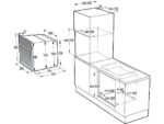 HISENSE Horno - Hisense BI64213E14PX, Multifunción, Pirolítico, 77 L, 59.5 cm, Modo Air Fry, A+, Inox - Imagen 2