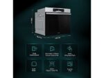 HISENSE Horno - Hisense BI64213E14PX, Multifunción, Pirolítico, 77 L, 59.5 cm, Modo Air Fry, A+, Inox - Imagen 3