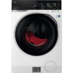 AEG Lavadora secadora - AEG Series 9000 LWR9816O1C, 10 kg + 6 kg, Negro, Blanco