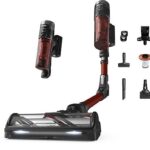 ROWENTA Aspirador escoba - Rowenta RH9A73 X - Force Flex 13.60 Animal Care, 380 W, 0.65 L, 60 min, Sin cables, Multisuperficie, Especial mascotas, Roj