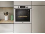 CANDY Horno - Candy Bake 600, Convección + Ventilador, Hidrolítico, 78 l, 59.5 cm Alto y Ancho, 9 Funciones de Cocción, Multifunción, Blanco - Imagen 6