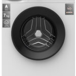 VOK Lavadora carga frontal - VOK EVW-7BAWL21N, 7 kg, 1200 rpm, 15 programas, Blanco