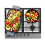 SVAN Placa de gas - SVAN SGW4600X, 4 zone(s) zonas, Propane/butane, 595 mm, Acero inoxidable
