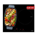 SVAN Placa de inducción - SVAN SIFZ3600, 3 zone(s) zonas, 590 mm, Cristal negro