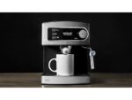 CECOTEC Cafetera express - Cecotec Power Espresso 20, 850W, Presión 20 bares, Depósito 1.5L, Brazo doble salida, Vaporizador, Inox - Imagen 3