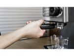 CECOTEC Cafetera express - Cecotec Power Espresso 20, 850W, Presión 20 bares, Depósito 1.5L, Brazo doble salida, Vaporizador, Inox - Imagen 5