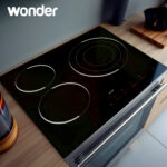 WONDER Placa de vitrocerámica - WONDER WV3602, 3 zonas, 59 cm, Cristal negro - Imagen 6