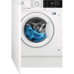ELECTROLUX Lavadora integrable - Electrolux EN7F4842OF, 8 kg, 1400 rpm, 14 programas, Función Vapor, Sin panelar