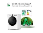 LG Lavadora carga frontal - LG F4X7013TWS, 13 kg, 1400 rpm, 23 programas, TurboWash 360º, Selector LCD, Clase A-40%, Blanco - Imagen 3