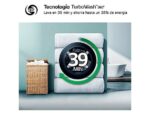 LG Lavadora carga frontal - LG F4X7013TWS, 13 kg, 1400 rpm, 23 programas, TurboWash 360º, Selector LCD, Clase A-40%, Blanco - Imagen 5