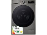 LG Lavadora secadora - LG F4DR7009AGS, Serie 700, 9 kg/6 kg, 1400 rpm, 14 programas, Inox antihuellas