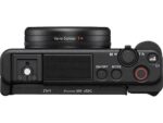 SONY Cámara - Sony VLOG ZV-1A, Video 4K HDR, CMOS Exmor RS, Zoom 2.7x, Zeiss, Bionz X, Bluetooth, Micrófono, Negro - Imagen 3