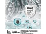 HISENSE Lavadora carga frontal - Hisense WF1Q8041BW, 8 kg, 1400 Rpm, Función Vapor, Eficiencia A-20%, Blanco - Imagen 6