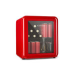 KLARSTEIN Nevera pequeña - KLARSTEIN PopLife, Altura 50 cm, Rojo