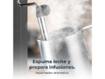 CECOTEC Cafetera express - Cecotec Cafelizzia ColdBrew, 20 bares, 1.2L, Doble salida, Vaporizador orientable, Sistema ColdBrew, Desmontable, Negro - Imagen 5