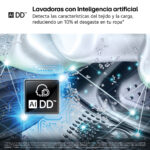 LG Lavadora secadora - LG LGW4X1085NWH, 8 kg + 5 kg, Blanco - Imagen 5