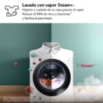 LG Lavadora secadora - LG LGW4X1085NWH, 8 kg + 5 kg, Blanco - Imagen 8