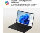 LG Portátil - LG 14Z90T-G.AD8BB, 14" WUXGA, Intel® Core™ Ultra 7-255H, 32 GB RAM, 2 TB SSD, Arc™ GPU, W11H, Negro - Imagen 2