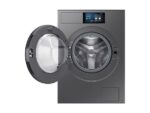 SAMSUNG Lavadora carga frontal - Samsung Bespoke AI WF90F09C4SU3, 9 kg, 1400 rpm, 24 programas, Autodosificación, Clase A, Control por voz, Grafito - Imagen 4