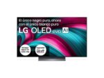 LG TV OLED 55" - LG OLED55C55LA, OLED 4K, Procesador Inteligente α9 AI Processor 4K Gen8, Smart TV, DVB-T2 (H.265), Negro