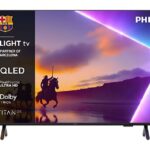 PHILIPS TV QLED 50" - Philips Ambilight 50PUS8510/12, UHD 4K, Titan OS, Smart TV, Pixel Precise Ultra HD, Dolby Atmos, Negro mate