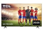 TCL TV QD-Mini LED 55" - TCL 55C6K, 4K HDR Premium, FALD, Smart TV con Google TV, Dolby Vision IQ·Atmos, 144Hz, Wifi