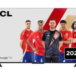 TCL TV LED 75" - TCL 75P6K, UHD 4K, HDR, AiPQ, Google TV, Dolby Atmos, Negro