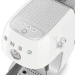 SMEG Cafetera espresso - SMEG ECF03WHEU, 15 bar, 1650 W, Blanco - Imagen 2