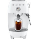 SMEG Cafetera espresso - SMEG ECF03WHEU, 15 bar, 1650 W, Blanco - Imagen 5