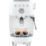 SMEG Cafetera espresso - SMEG ECF03WHEU, 15 bar, 1650 W, Blanco - Imagen 6