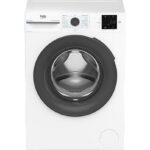BEKO Lavadora carga frontal - Beko VBM3WFT39413WA, 9 kg, 1400 rpm, 15 programas, Energy Spin, Steam Cure, Motor ProSmart Inverter, Blanco