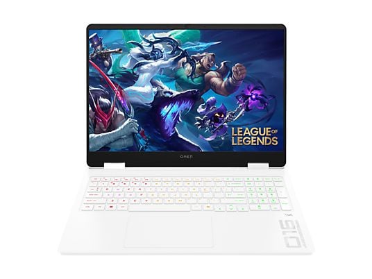 1598146_1 HP Portátil gaming - HP OMEN 16-am0025ns, 16" 2K, Intel® Core™ 7 240H, 32GB RAM, 1TB SSD, GeForce RTX™ 5070, Sin sistema operativo, Blanco cerámica - Imagen 1